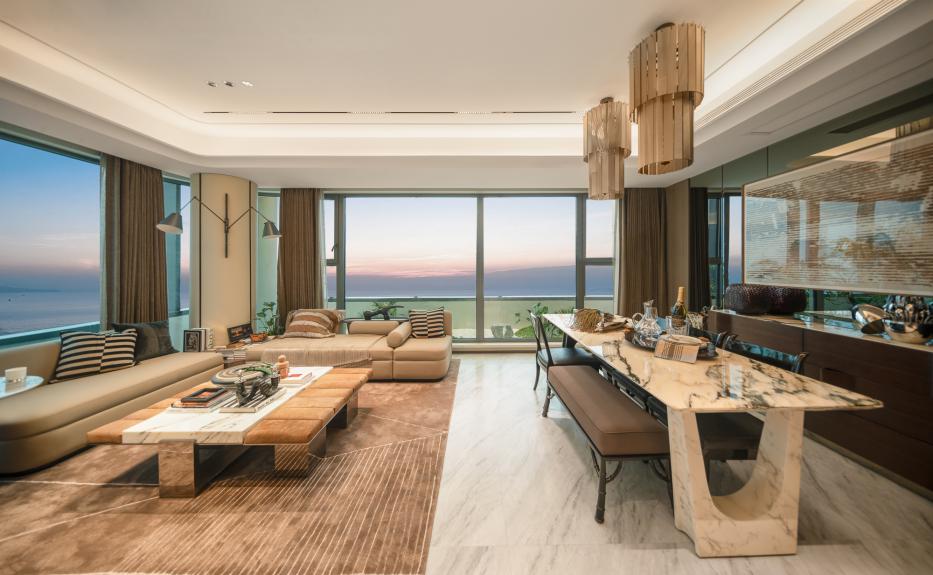 2025青岛后海湾改善新房，448席亲海藏品藏不住了