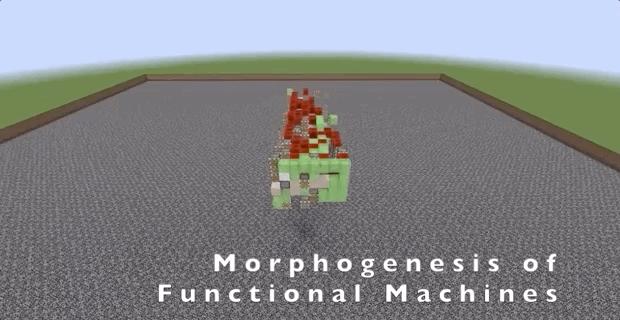 通过细胞自动机，AI在「我的世界」学会了盖房子