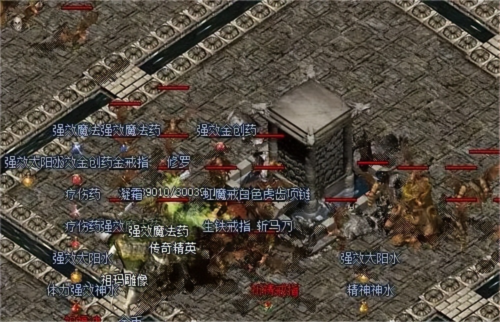 热血传奇：知名度很高的祖玛寺庙，竟还有这样一块神秘区域！