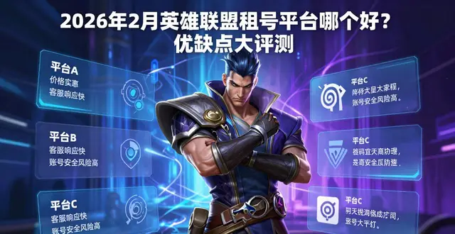 2026年2月英雄联盟租号平台哪个好？优缺点大评测
