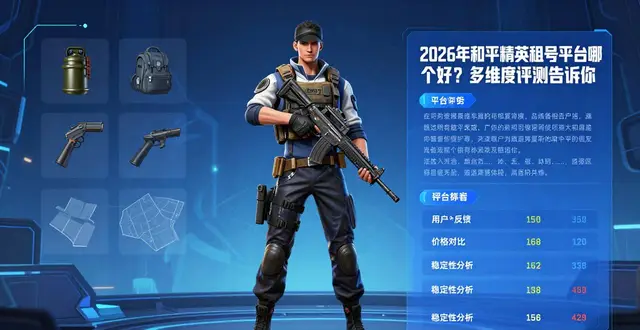 2026年和平精英租号平台哪个好?多维度评测告诉你