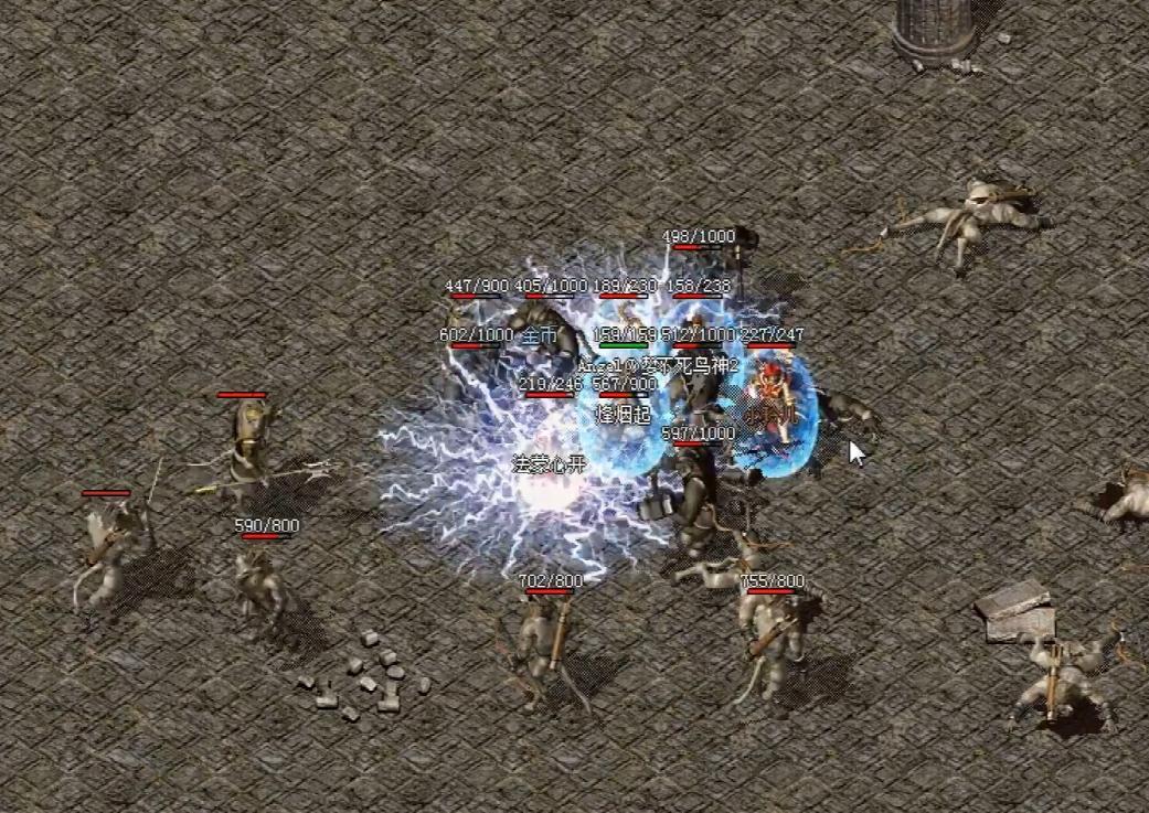 热血传奇:正所谓富贵险中求?形容的就是祖玛七层