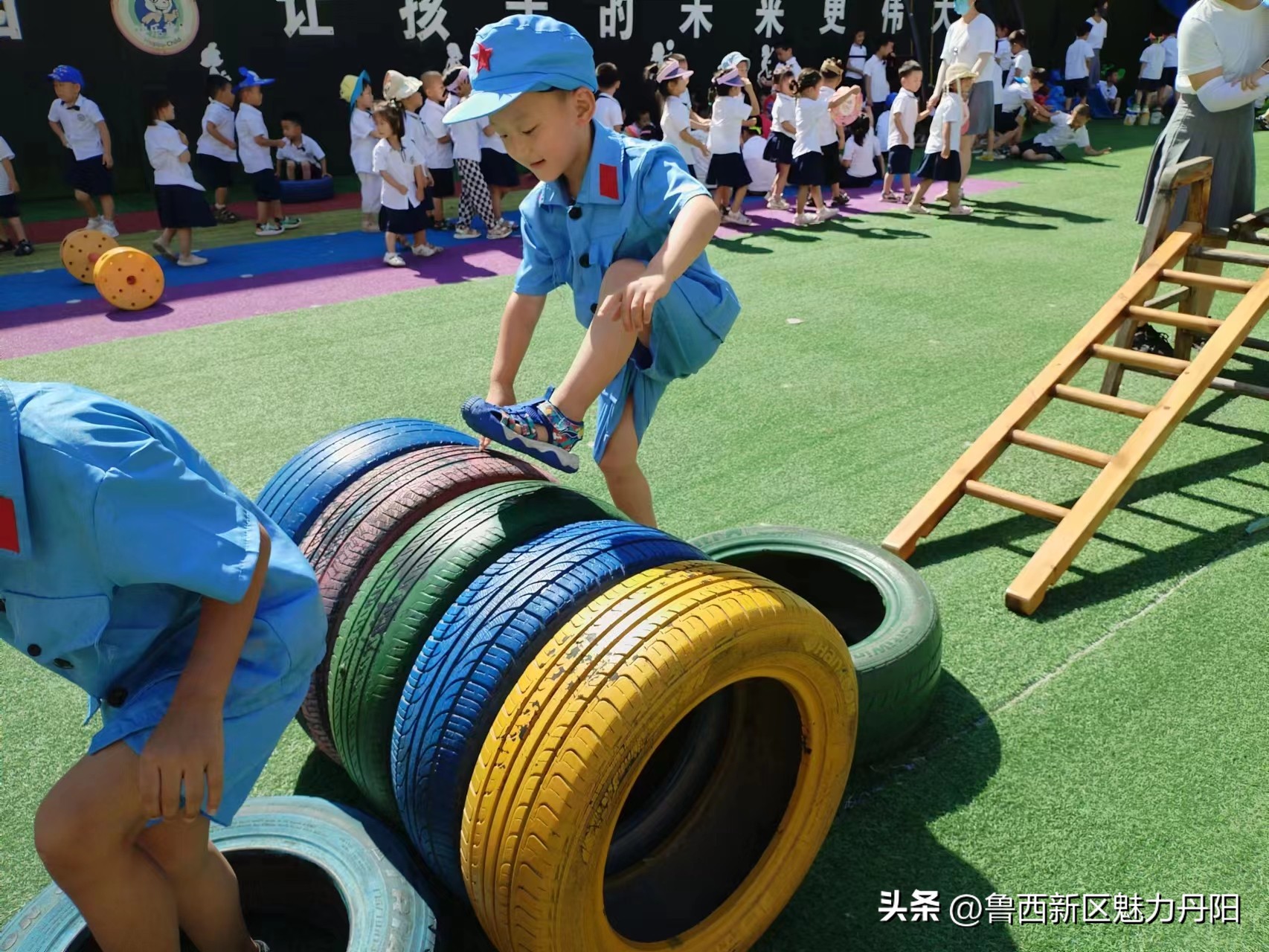 童心向党，筑梦未来——丹阳街道姬庄社区快乐童年幼儿园开展七一建党节主题活动