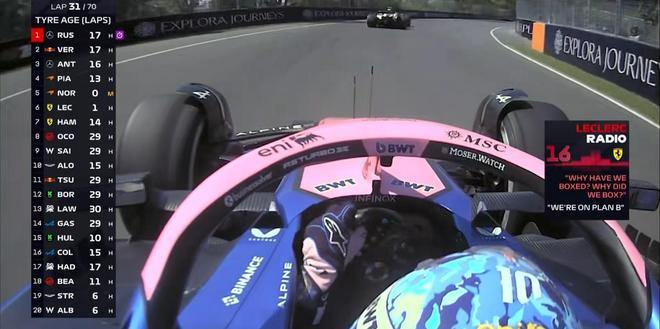 F1加拿大正赛：拉塞尔杆位夺冠，安东内利生涯首台，诺里斯退赛