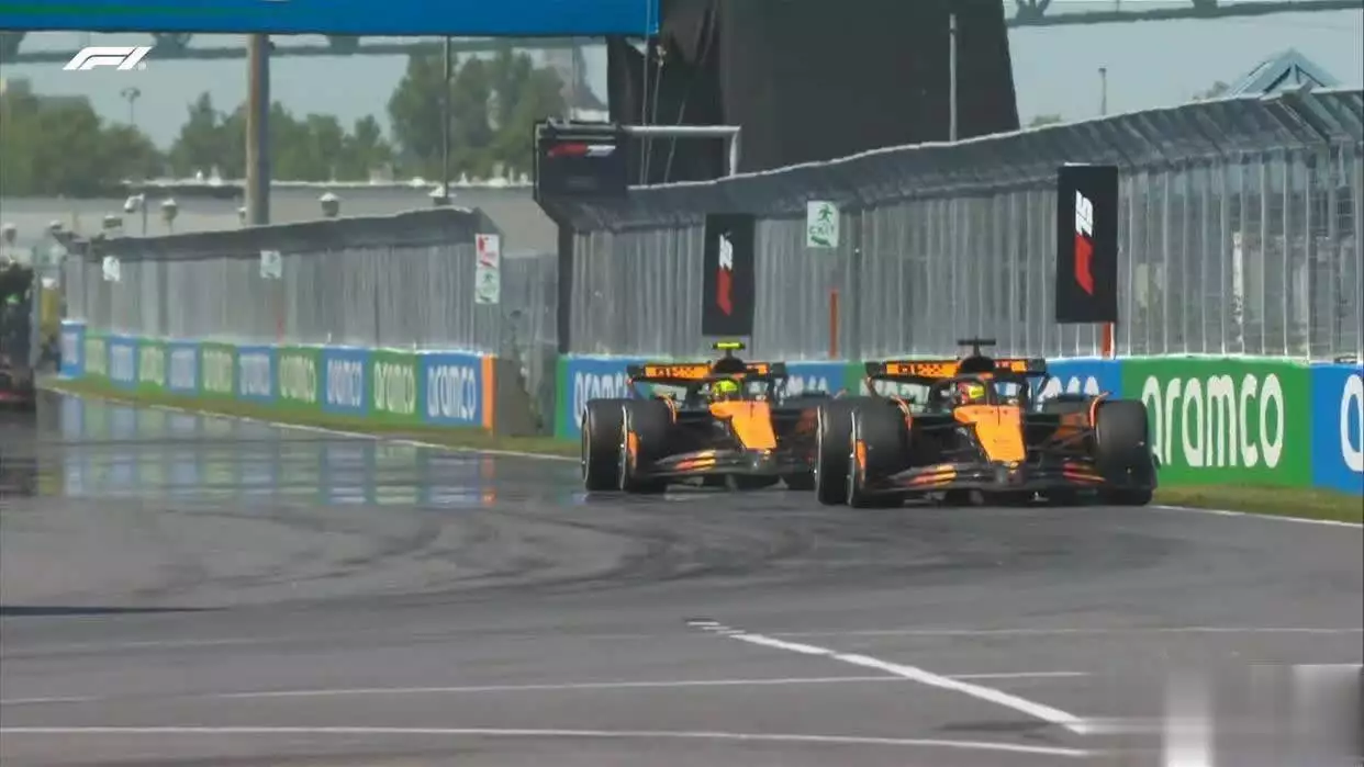 F1加拿大:迈凯伦内斗致无缘领奖台,诺里斯进攻队友撞车退赛