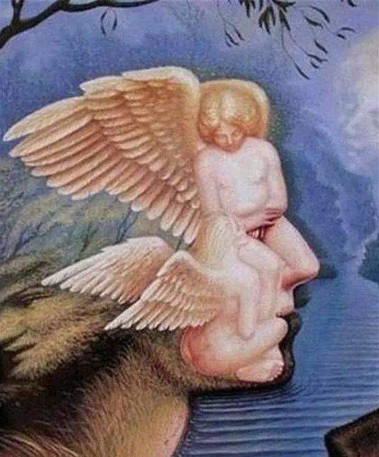 心理学上多张有趣且神秘的图，揭示你的内心！