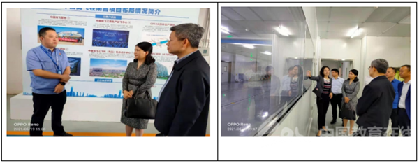 抚州职业技术学院院长刘胜率队走访南昌市高新区企业助推校企融合