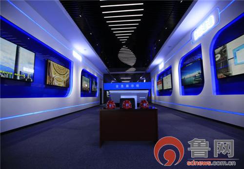 青岛市首个“智慧工地”建设项目海天中心智能体验中心正式运行