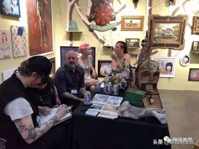 美国人的纹身图案真的很有意思哦