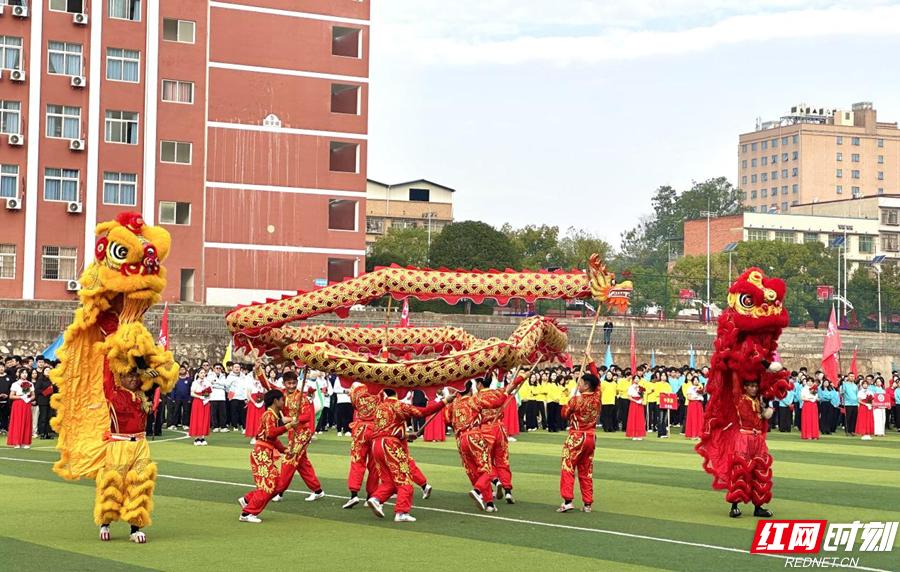 用汗水书写青春风采 湖南都市职业学院2025年体育运动会开幕