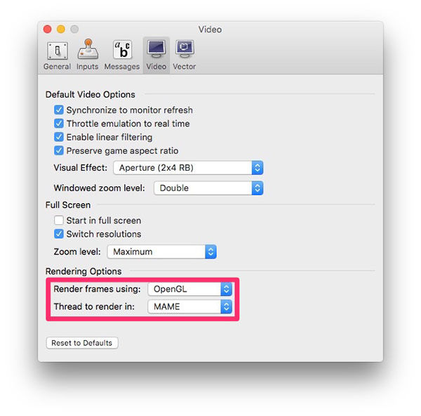 正在阅读：MAME模拟器进行设置的图文操作过程