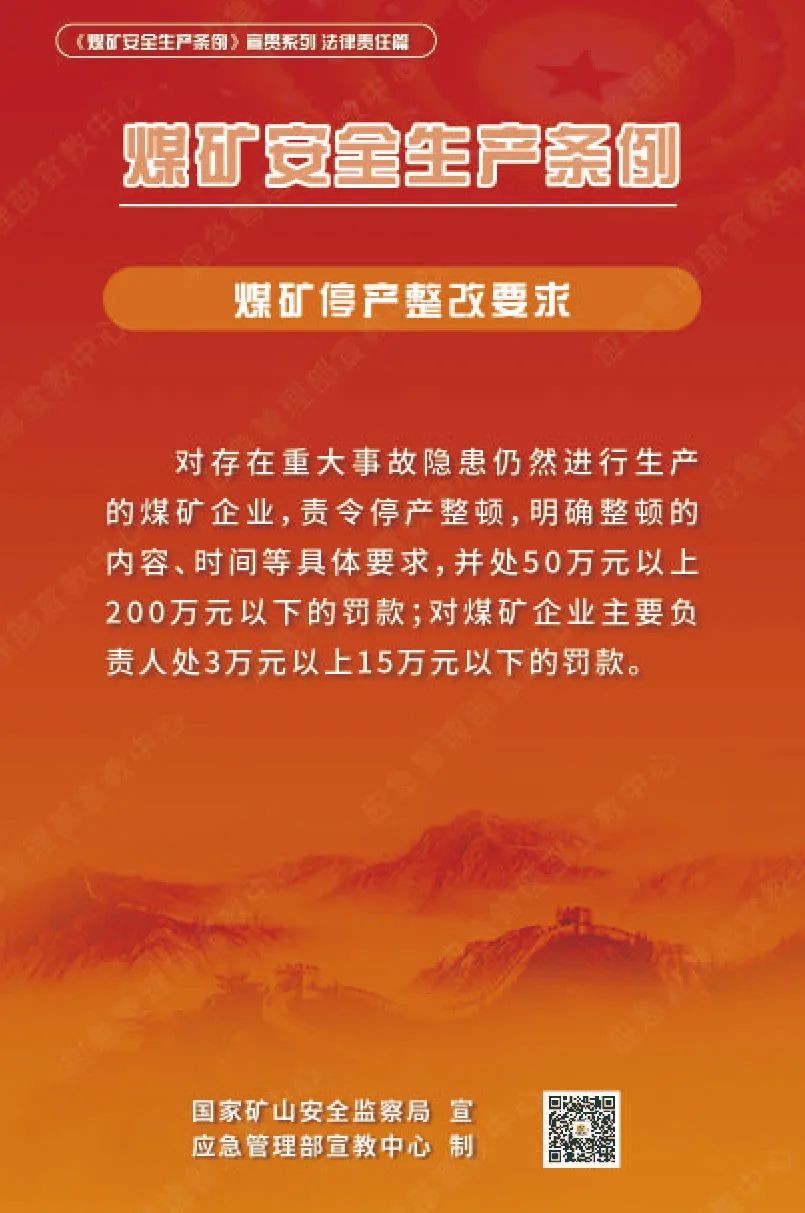 火速收藏！《煤矿安全生产条例》系列挂图来啦！