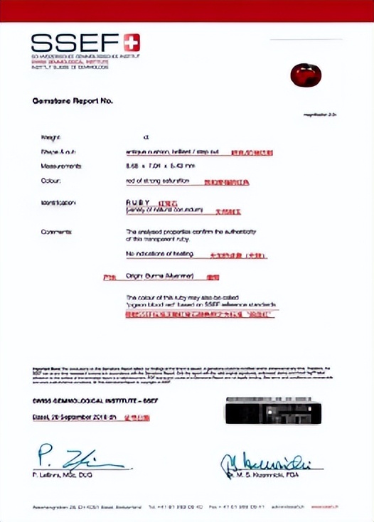 CGI美国加州宝石学院：彩色宝石鉴定证书怎么看？