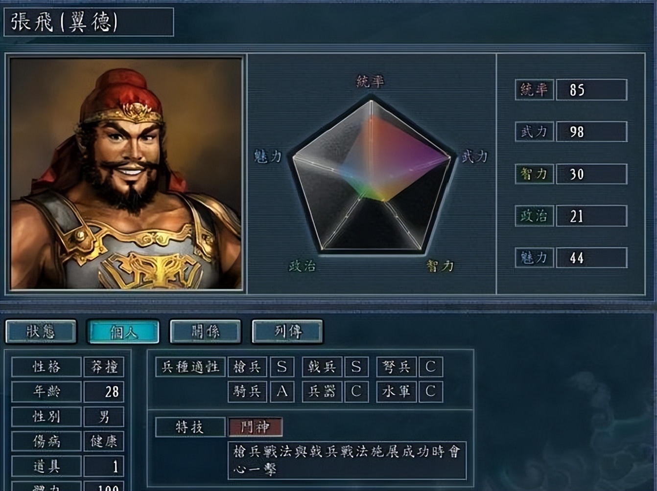 三国志11全武将评价:加上隐藏历史名将,720位武将该如何排名?