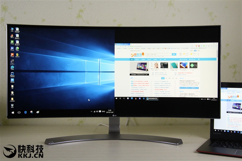 首发！LG 21：9曲面超宽屏显示器详测：震撼、惊艳