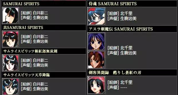 情怀与回忆的来信：《侍魂》经典人物“娜可露露”的前世今生