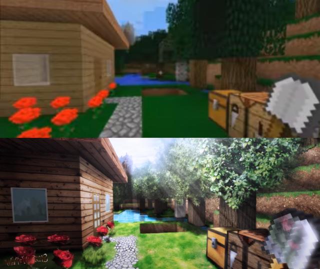 “没光追咋办”我的世界:P图大佬出手了,这才是“恐怖”矿道