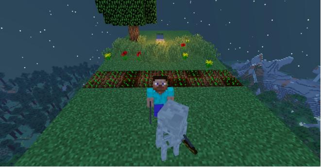 《我的世界》空岛生存入门 这4种物品必带 草方块是其中之一