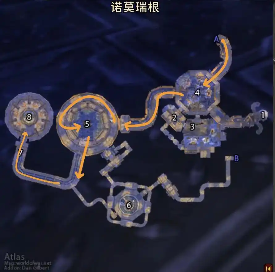 国服排随机本必备:魔兽世界经典旧世各副本路线图