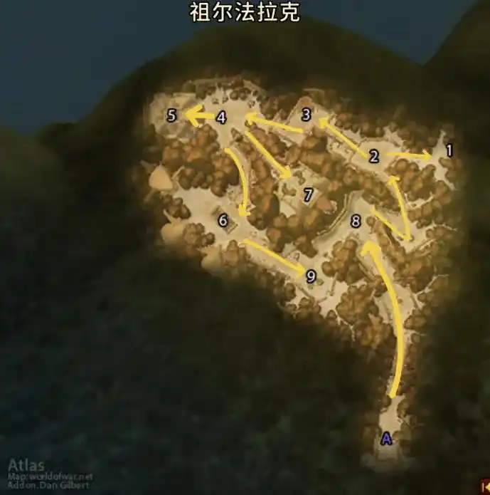 国服排随机本必备:魔兽世界经典旧世各副本路线图