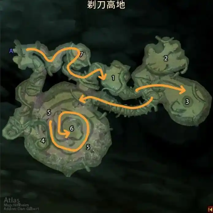 国服排随机本必备:魔兽世界经典旧世各副本路线图