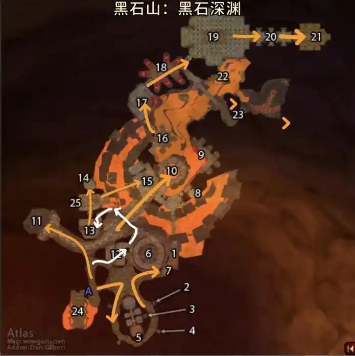 国服排随机本必备:魔兽世界经典旧世各副本路线图