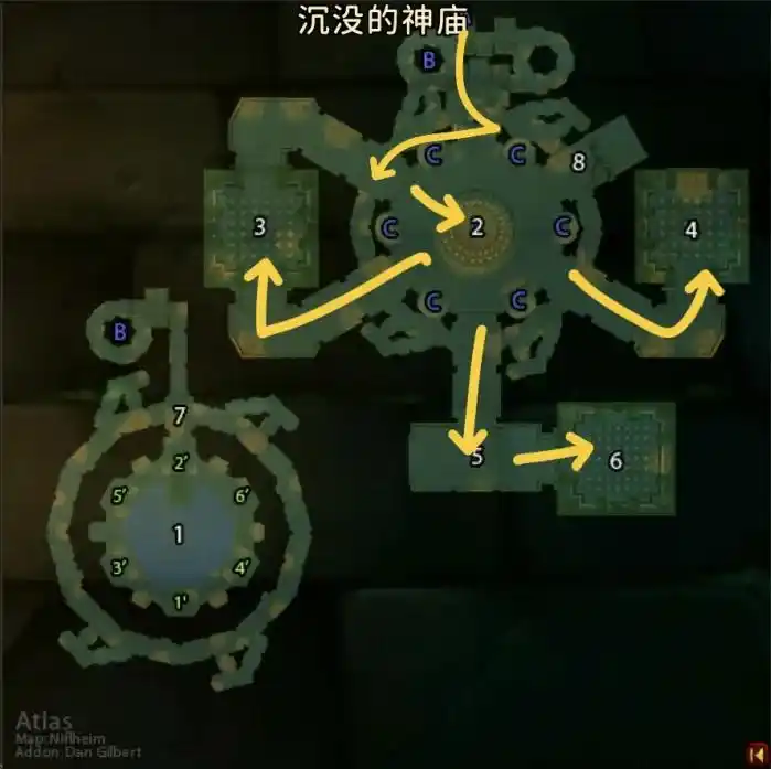 国服排随机本必备:魔兽世界经典旧世各副本路线图