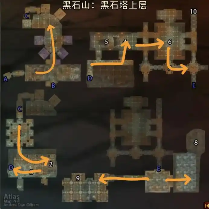 国服排随机本必备:魔兽世界经典旧世各副本路线图