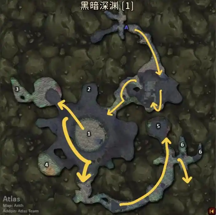 国服排随机本必备:魔兽世界经典旧世各副本路线图