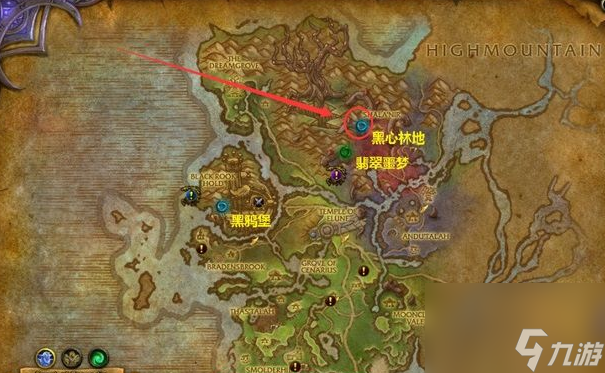 魔兽世界黑心林地副本打法攻略