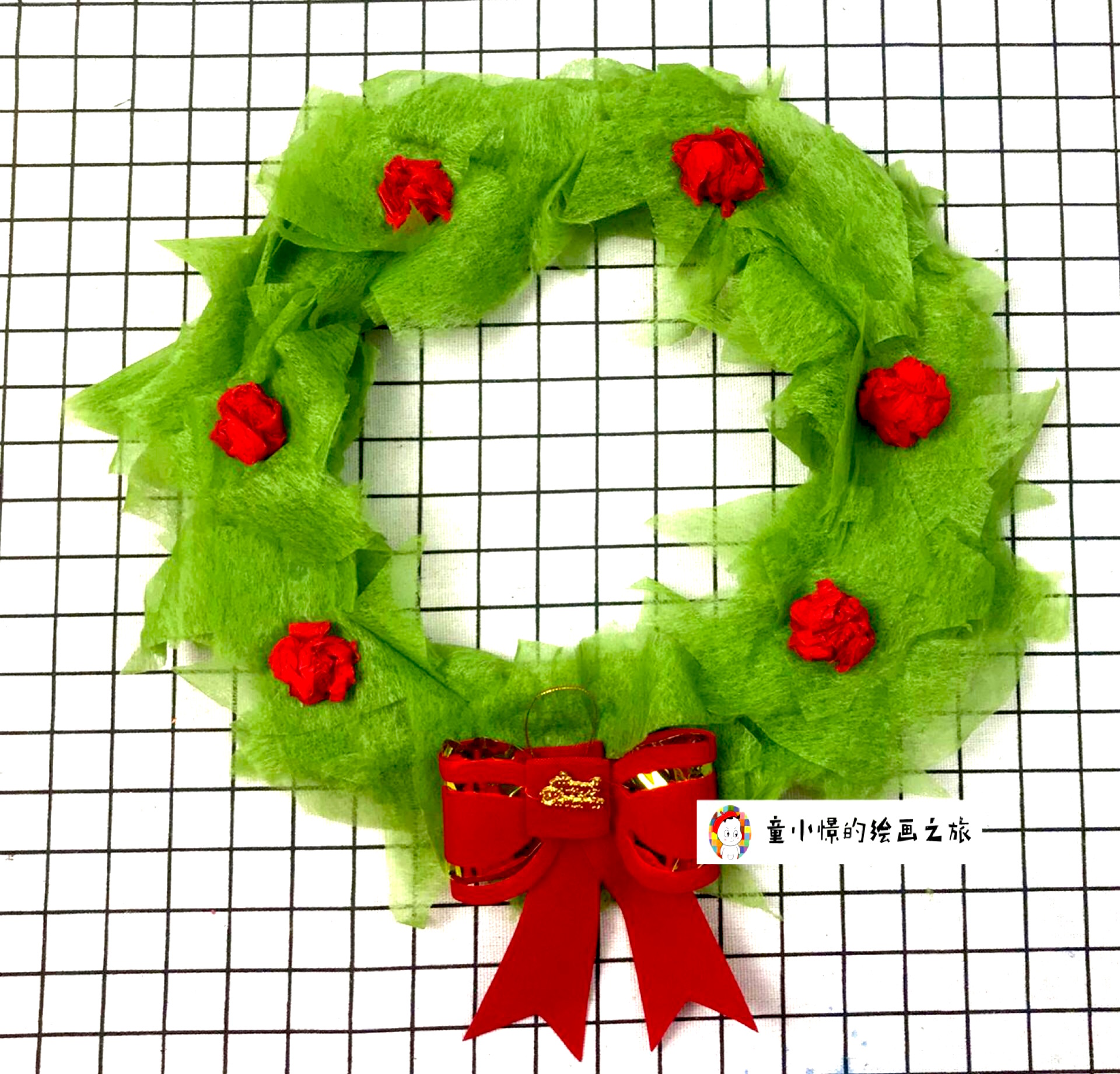 课程｜圣诞花环