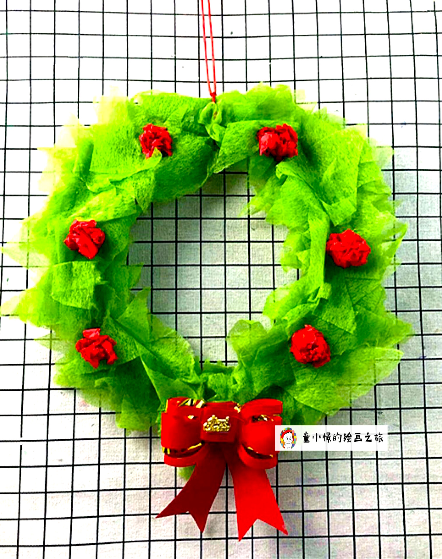 课程｜圣诞花环