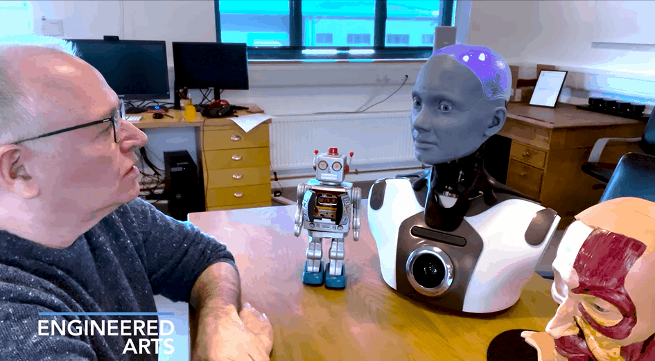 “最像人的机器人”又进化了!会看会分辨、还能学海绵宝宝说话