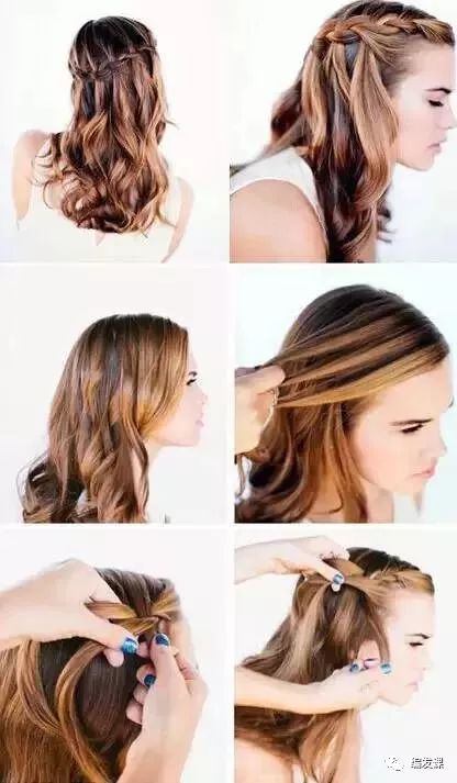 想做女神很简单！六款女神编发教程图解