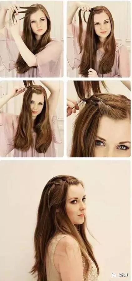 想做女神很简单！六款女神编发教程图解