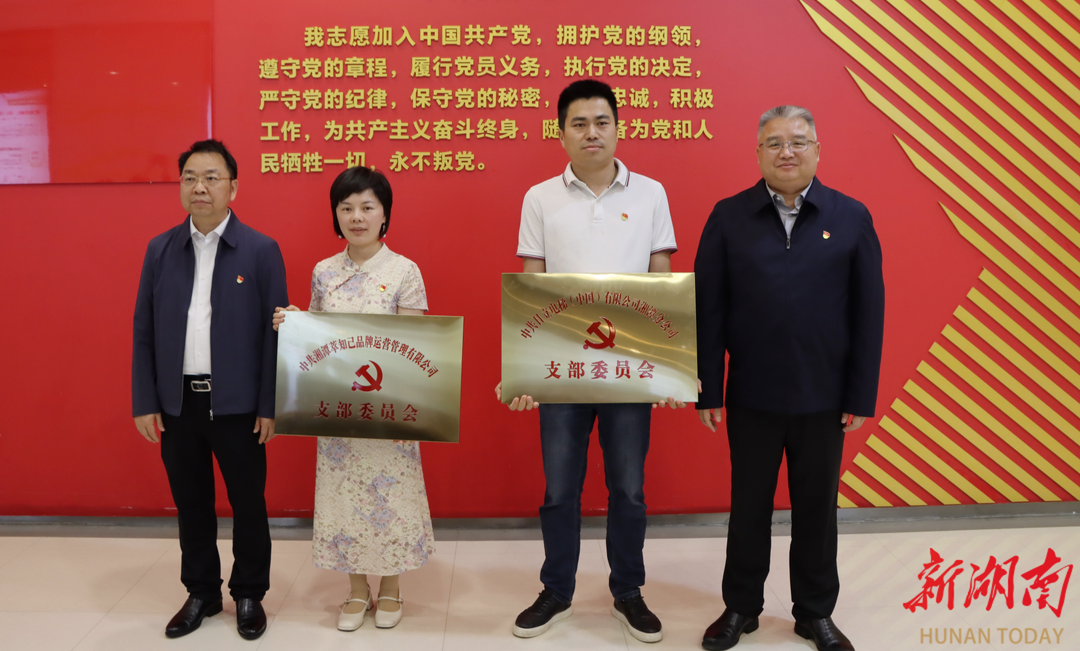 党建工作与中心工作同向发力！ 湘潭高新区11家单位与22家新兴领域党组织结对共建