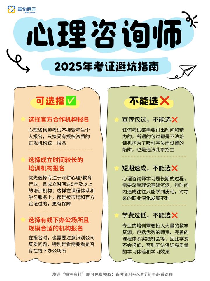 心理师资格证已取消，2025年心理咨询师报考指南、报考流程一览！