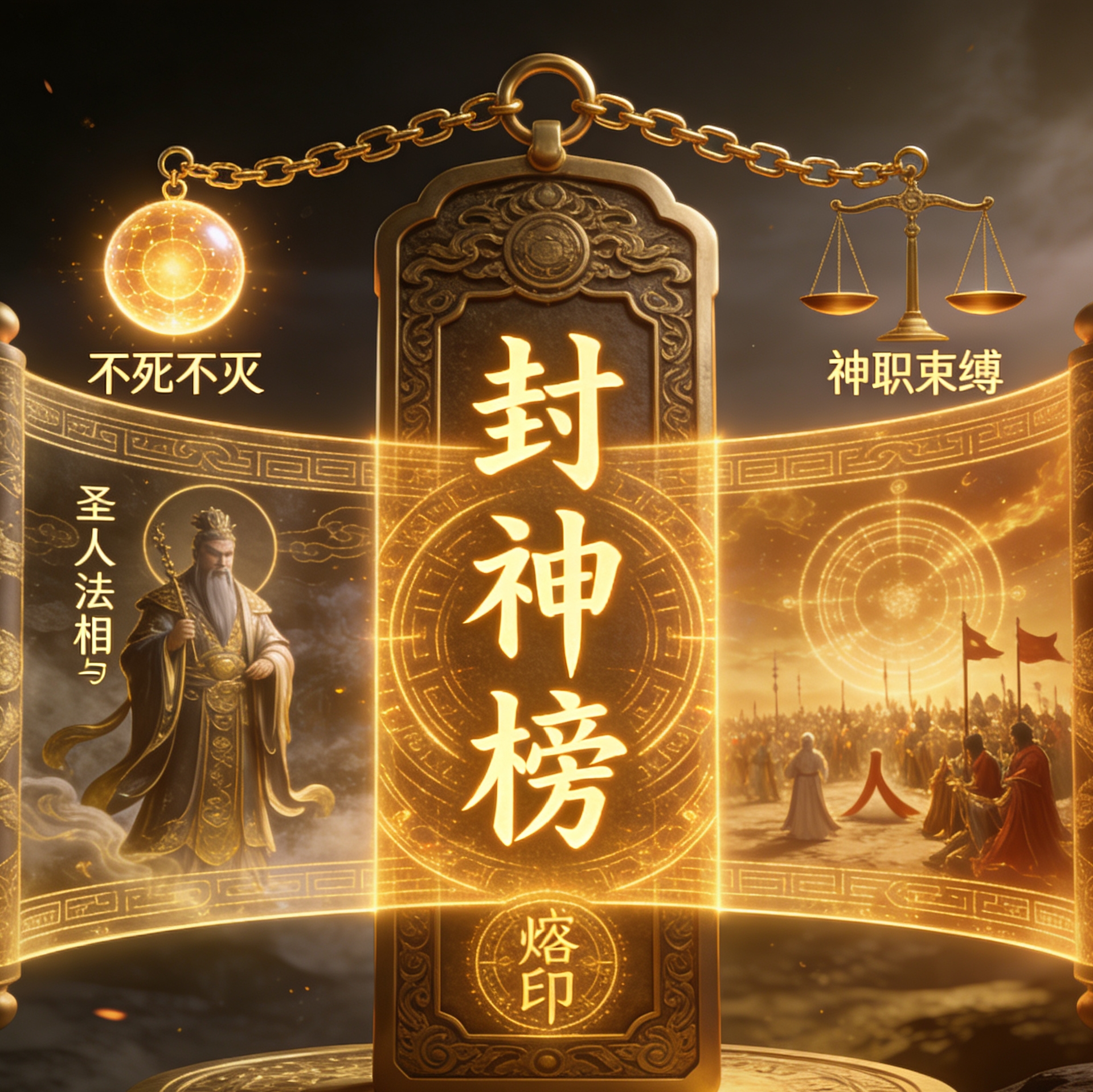 封神榜制作时，鸿钧道祖究竟看到了什么未来景象？