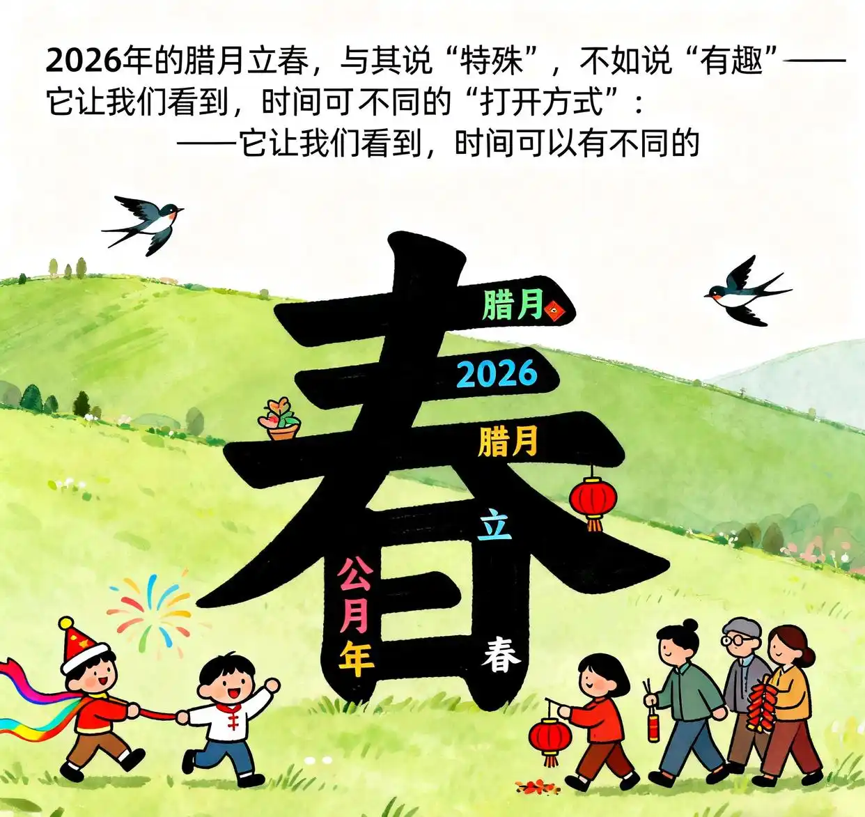 2026年立春时间：你敢信吗？明年立春很特殊，提醒大家早做准备