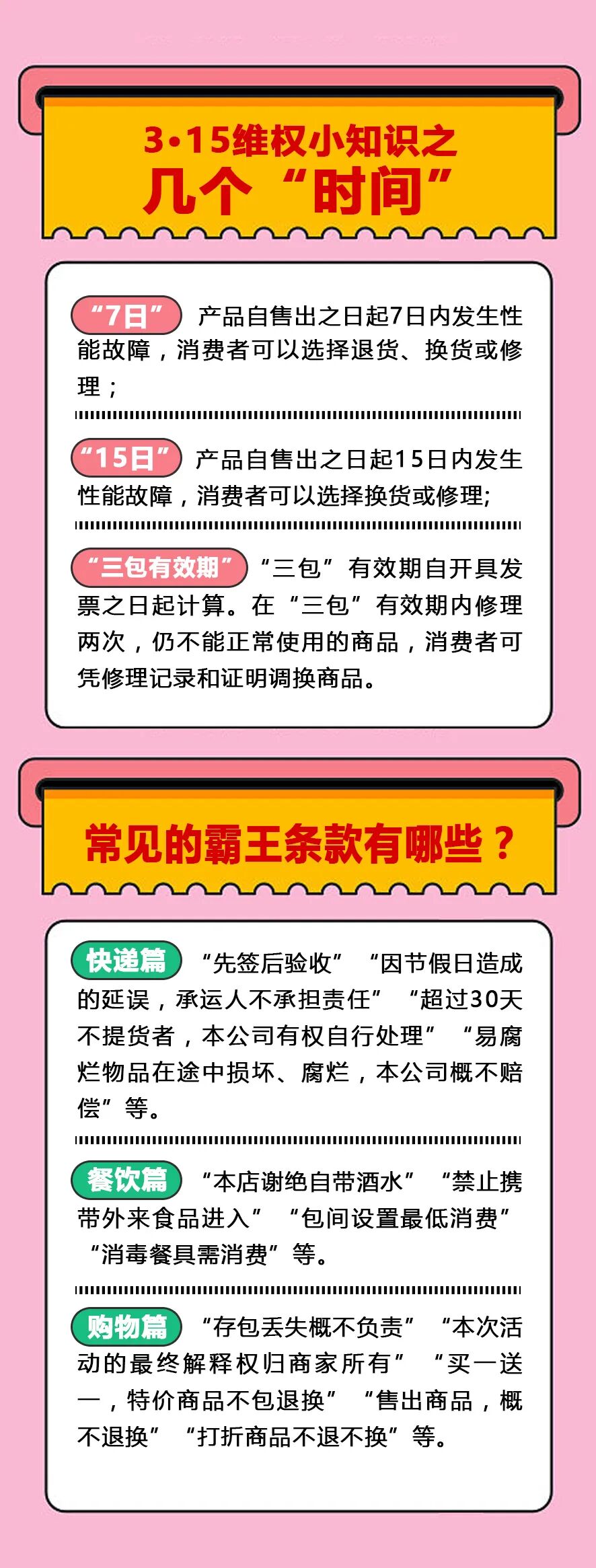 【每日科普】3·15消费者权益日来了，这些维权小知识你知道吗？