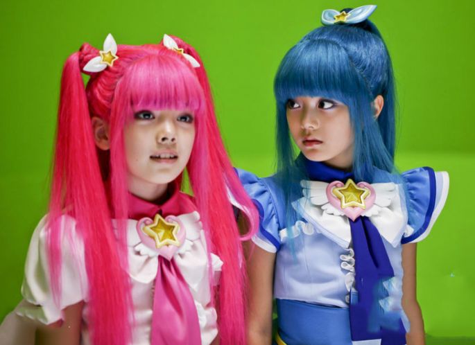 她是赵今麦版的《巴啦啦》美雪，今15岁身高175，腿长绝了！