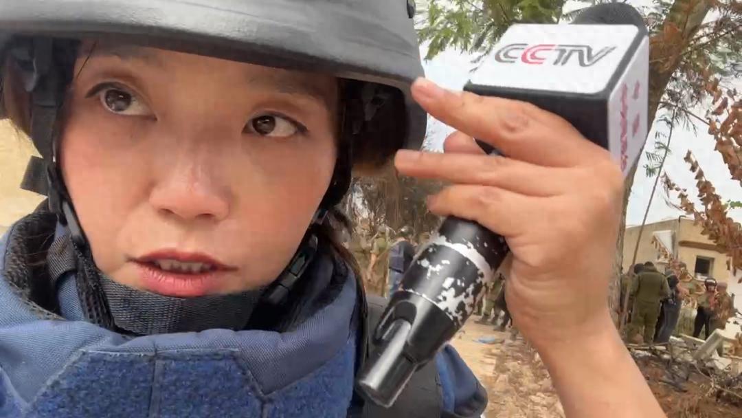 巴以战地女记者陈慧慧上热搜，还有这些中国记者走上前线