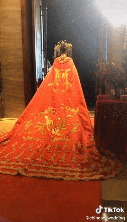 中式婚礼火遍全球!华丽梦幻有排面,国外网友:我也想整一个