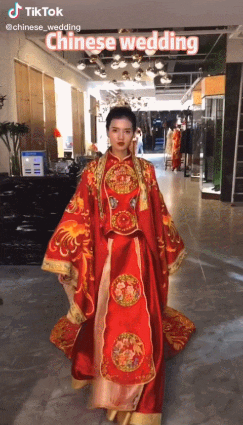 中式婚礼火遍全球!华丽梦幻有排面,国外网友:我也想整一个