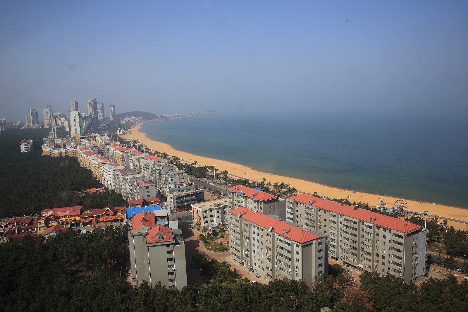 一呆公寓;威海金沙国际,带厨房的公寓,我们移动的家