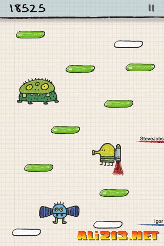 《涂鸦跳跃》（Doodle Jump）PC版下载发布