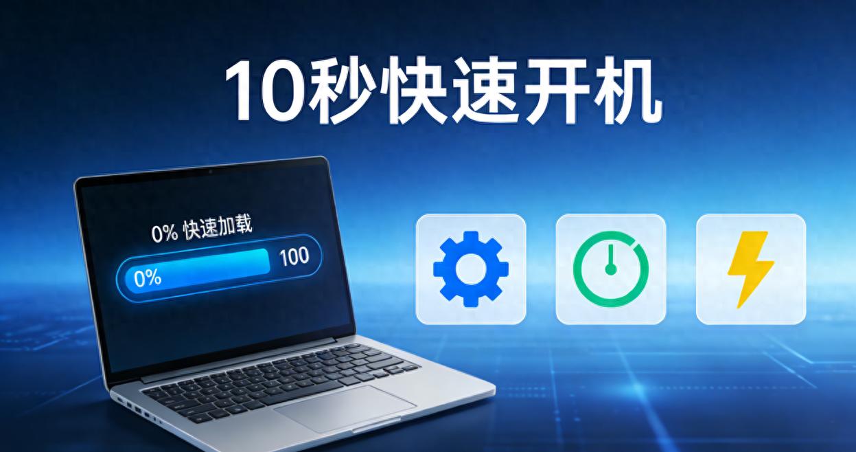 电脑开机慢不一定因为垃圾多!排查这4个隐藏设置,10秒快速开机