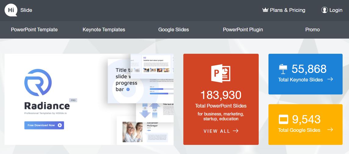 不会制作PPT？别虚，你缺的是这7个网站，高质量素材、模板免费用
