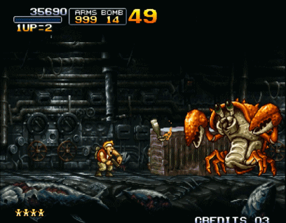 被骗了三十年：《合金弹头》石头对BOSS有奇效