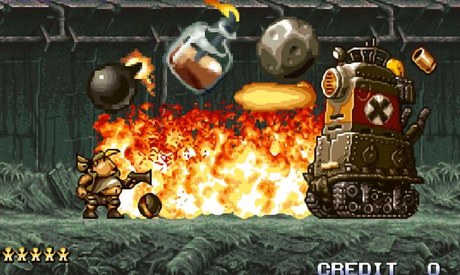 被骗了三十年：《合金弹头》石头对BOSS有奇效